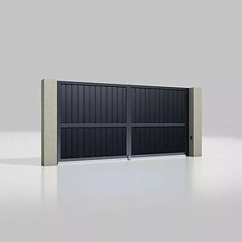 Автоматические распашные ворота 4000x2000 серии Prestige