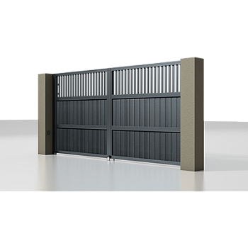 Секционные ворота Alutech Prestige 3500x2000