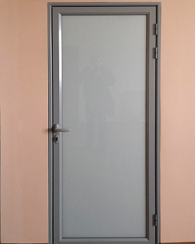 Алюминиевая дверь 800x2000 мм. GFTD10203