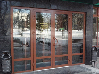 Алюминиевая дверь 900x2300 мм. GFTD50206